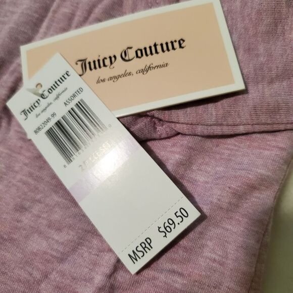 Juicy Couture matching Set Long Sleeve Blouse & Black color Legging Size 3T new - Picture 5 of 11